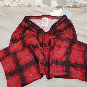 NWT Calvin Klein Kids PJ Bottoms Size 10/12